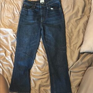 J. Crew Billie Demi Boot Crop Jeans Size 28